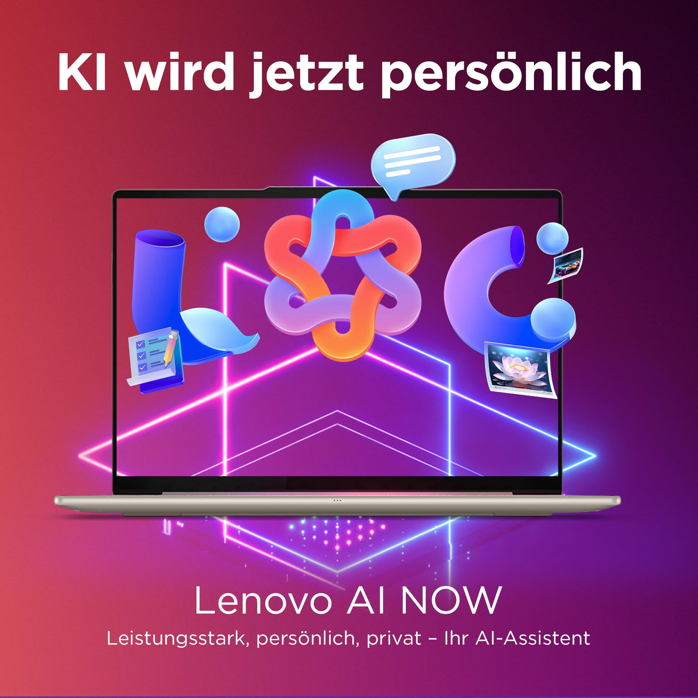 Lenovo Yoga Slim 7i Aura Edition Laptop | Copilot+PC | 14" WUXGA OLED | Intel Core Ultra 7 | 16GB RAM | 512GB SSD | Intel Arc Grafik | Win11 | QWERTZ | Seashell | 3 Jahre Garantie Exklusiv bei Amazon
