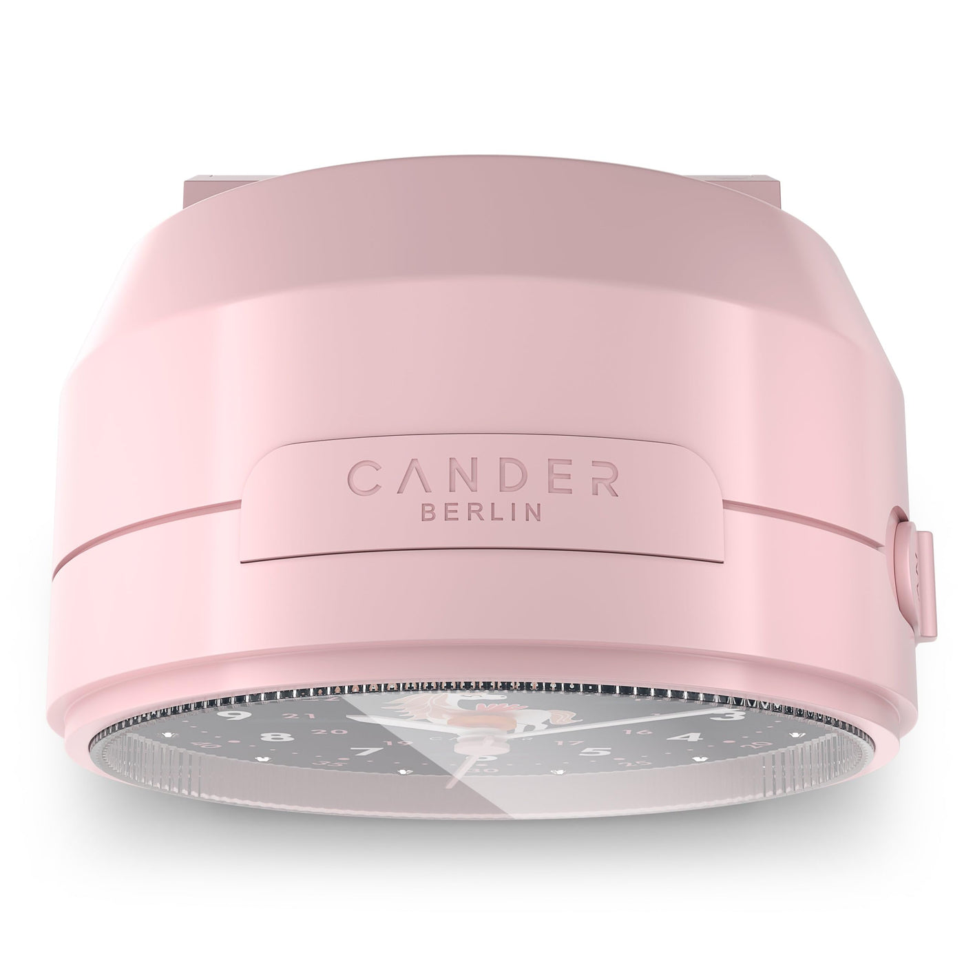 Cander Berlin MNU 1209 M Kinderwecker lautlos Einhorn Licht Snooze Beleuchtung analog Jungen Mädchen Kinderzimmer Wecker Kinder