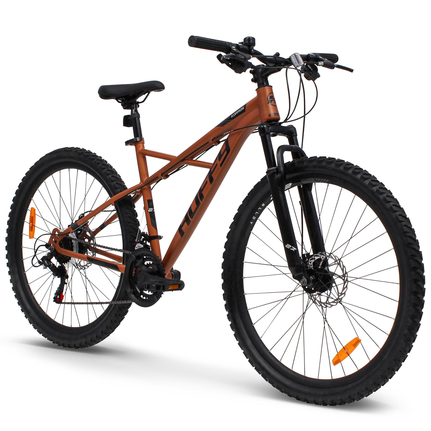 Huffy Korros Mountainbike 27,5" - Braun 21-Gang