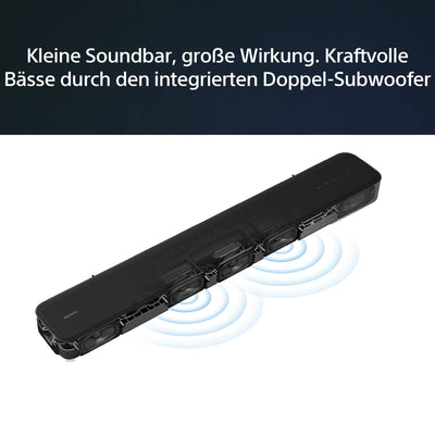 Sony HT-S2000 klein Und kompakt 3.1ch Dolby Atmos Soundbar für TV mit Bluetooth