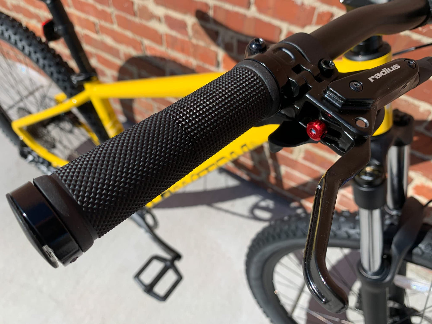 Eastern Bikes Alpaka 29" Leichtgewichts-MTB Mountainbike, 9-Gang, hydraulische Scheibenbremsen, vordere Federung in 4 Rahmengrößen erhältlich (15", Gelb)