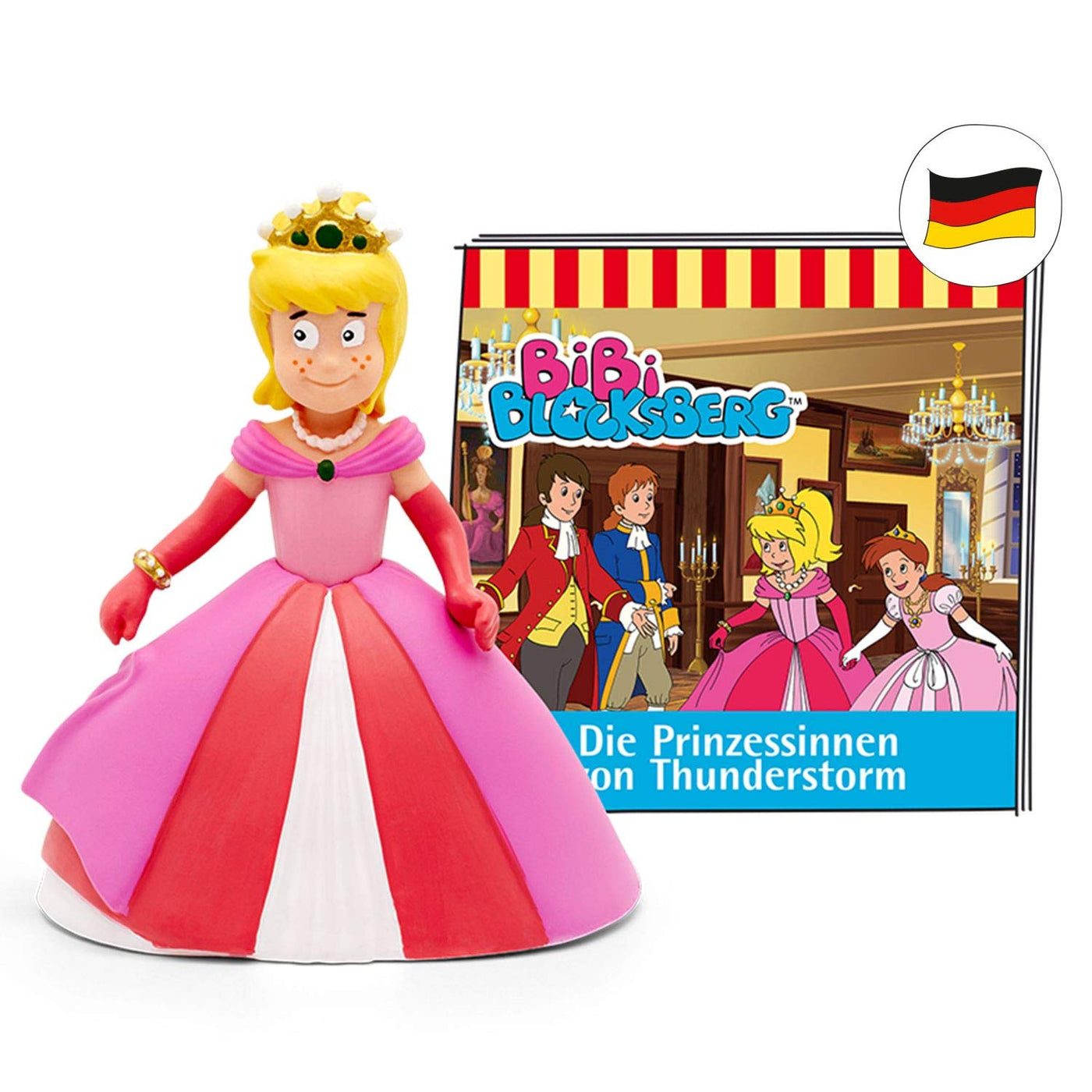 tonies Hörfiguren für Toniebox, Bibi Blocksberg – Die Prinzessinnen von Thunderstorm, Hörspiel für Kinder ab 4 Jahren, Spielzeit ca. 42 Minuten