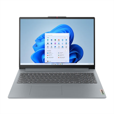 Lenovo IdeaPad Slim 3 Laptop | 16" Display | AMD Ryzen 5 7430U | 16GB RAM | 512GB SSD | AMD Radeon Grafik | Windows 11 Home | QWERTZ | grau | 3 Monate Premium Care