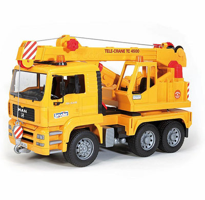 bruder 02754 - Man TGA Kran LKW - 1:16 Lastwagen, Laster, Kranwagen, Baufahrzeug, Baustelle