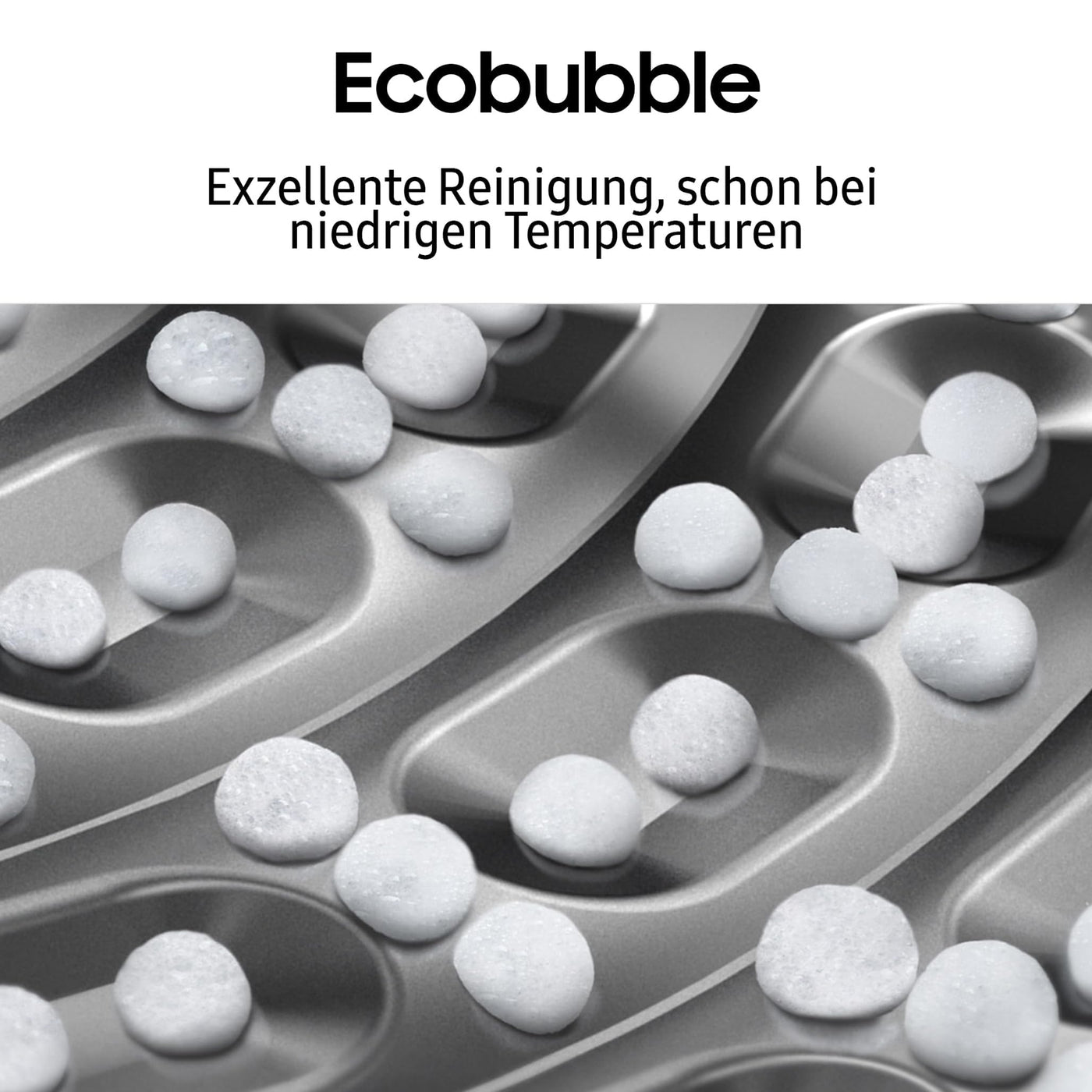 Samsung Waschmaschine, 9 kg, 1.400 U/min, EEK: A, Mikroplastik-Programm, Ecobubble, 14 Programme, WiFi SmartControl, Schwarz, WW90CGC04AABEG