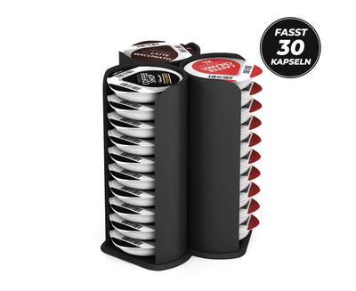NewGround Designs Kapselhalter für Tassimo Kapseln (30 Stück) - Kapselspender, Kapselständer, Halterung