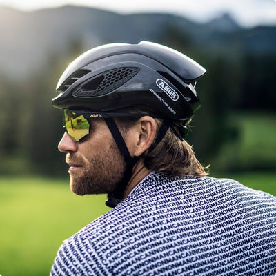 ABUS 77601 Fahrradhelm, Weiß (Polar White), M (52-58 cm)