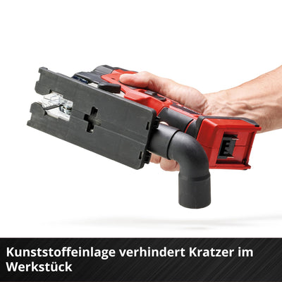 Einhell Professional Akku-Stichsäge TP-JST 18/135 Li BL Power X-Change (18 V, 135 mm Schnitttiefe in Holz, 26 mm Hubhöhe, Brushless, T-Style-Griff, 3x Sägeblatt, ohne Akku)