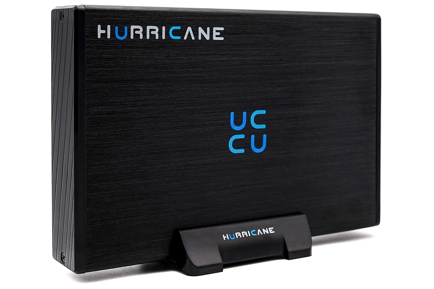 HURRICANE GD35612 Externe Festplatte 2TB 3,5" USB 3.0 Aluminium HDD mit Netzteil für PC, TV, Ps4, Ps5, Xbox Laptop kompatibel mit Windows mac Linux
