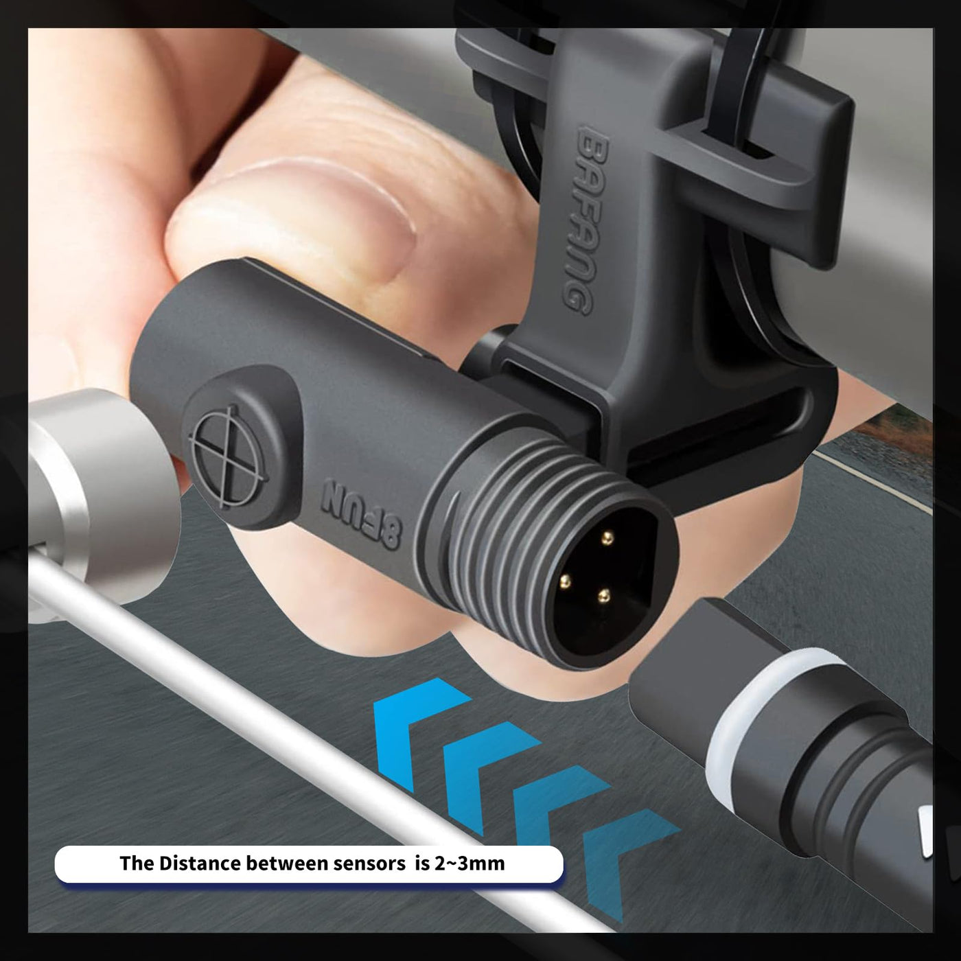 BAFANG Geschwindigkeits Sensor Elektro-Mittelmotor Kits E-Bike Umrüstsätze für Elektrofahrräder Fahrradzubehör