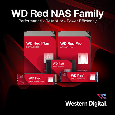 WD Red Plus interne Festplatte NAS 10 TB (3,5 Zoll, Workload-Rate 180 TB/Jahr, 7.200 U/min, 256 MB Cache, 215 MB/s ÜbertragungsrateNASware-Firmware für Kompatibilität, 8 Bays) Rot