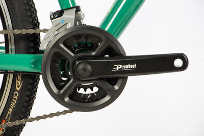 HEAD Unisex Jugend Ridott 1.0 26 Kinder-Mountainbike, grün/gelb, 36