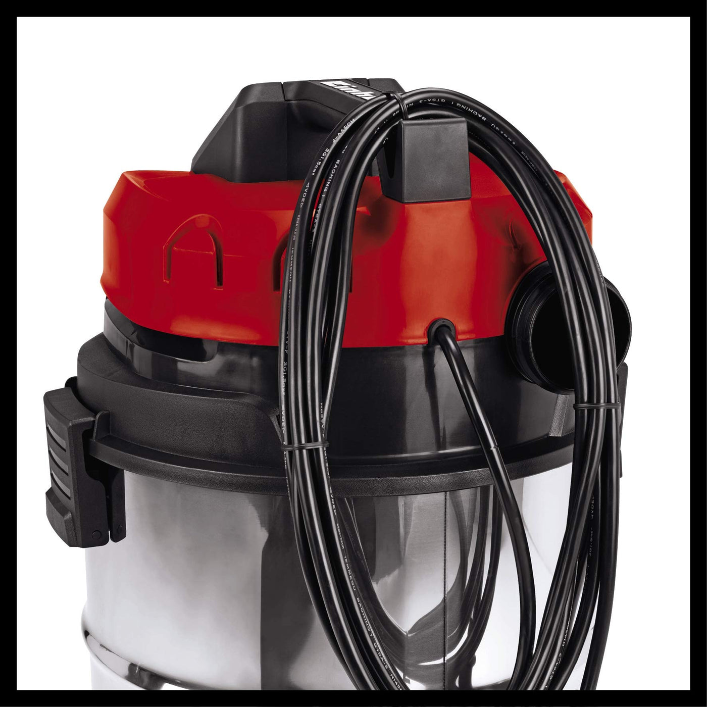 Einhell Nass-Trockensauger TE-VC 2340 SA (1200 W, 40 l rostfreier Edelstahlbehälter, Blasanschluss, Zubehör-/Kabelhalterung, inkl. 3 m Plastikschlauch, Kombidüse, div. Filter)