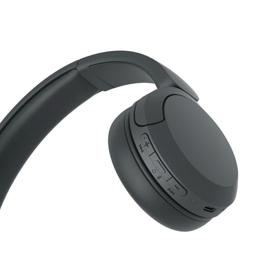 Sony WH-CH520 Kabelloser Bluetooth On-Ear-Kopfhörer, hohe Klangqualität, leichtes Design, bis zu 50 Stunden Akkulaufzeit, Schnellladung, EQ, klare Gesprächsqualität, iOS und Android - Gelb