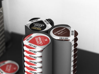 NewGround Designs Kapselhalter für Tassimo Kapseln (30 Stück) - Kapselspender, Kapselständer, Halterung