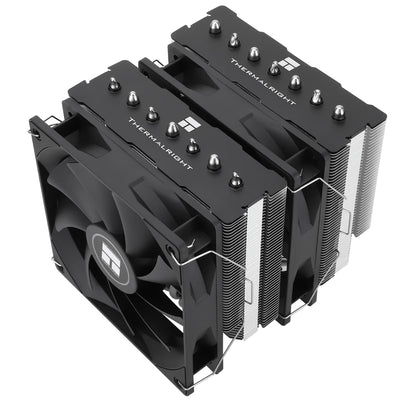 Thermalright Phantom Spirit 120 SE CPU-Luftkühler, 7 Heatpipes CPU-Kühler, Dual 120mm TL-C12B V2 PWM-Lüfter, AGHP 4.0 Technilogie, für AMD AM4/AM5/Intel 1851/1700/1150/1151/1200, PC-Kühler