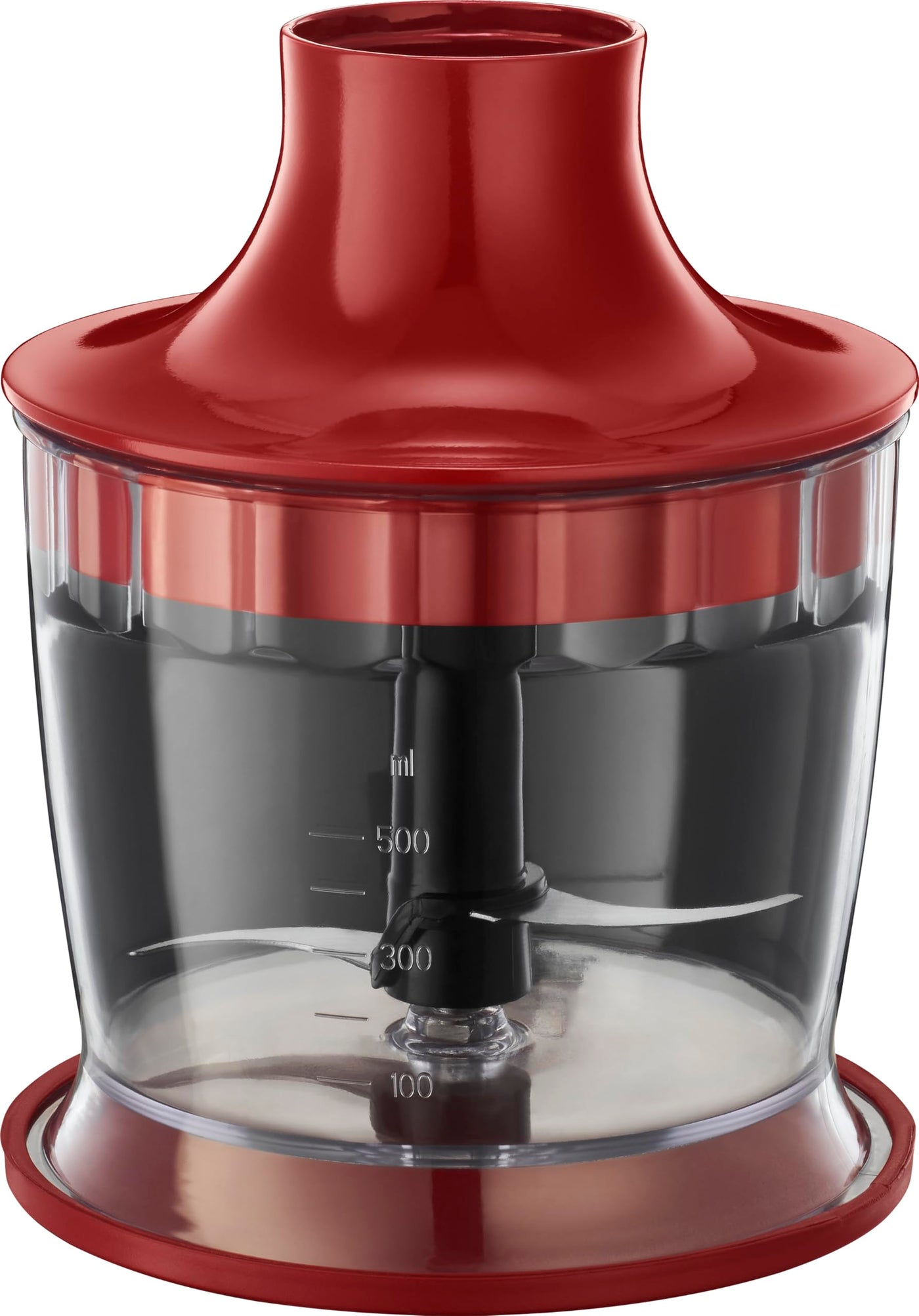 Russell Hobbs Stabmixer [3-in-1: Pürierstab/Zerkleinerer, Mixer- & Schneebesenaufsatz] Desire Rot (BPA-freies & spülmaschinenfestes Zubehör, für Smoothie, Suppen Saucen, Joghurt Babynahrung) 24700-56