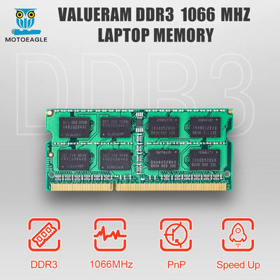 Motoeagle 8GB (2x4GB) PC3 8500S DDR3 1067 1066MHz SODIMM RAM für Laptop,Apple MacBook Pro, iMac, Mac Mini (Late 2008, Early/Mid/Late 2009, Mid 2010) Arbeitsspeicher Upgrade Kit