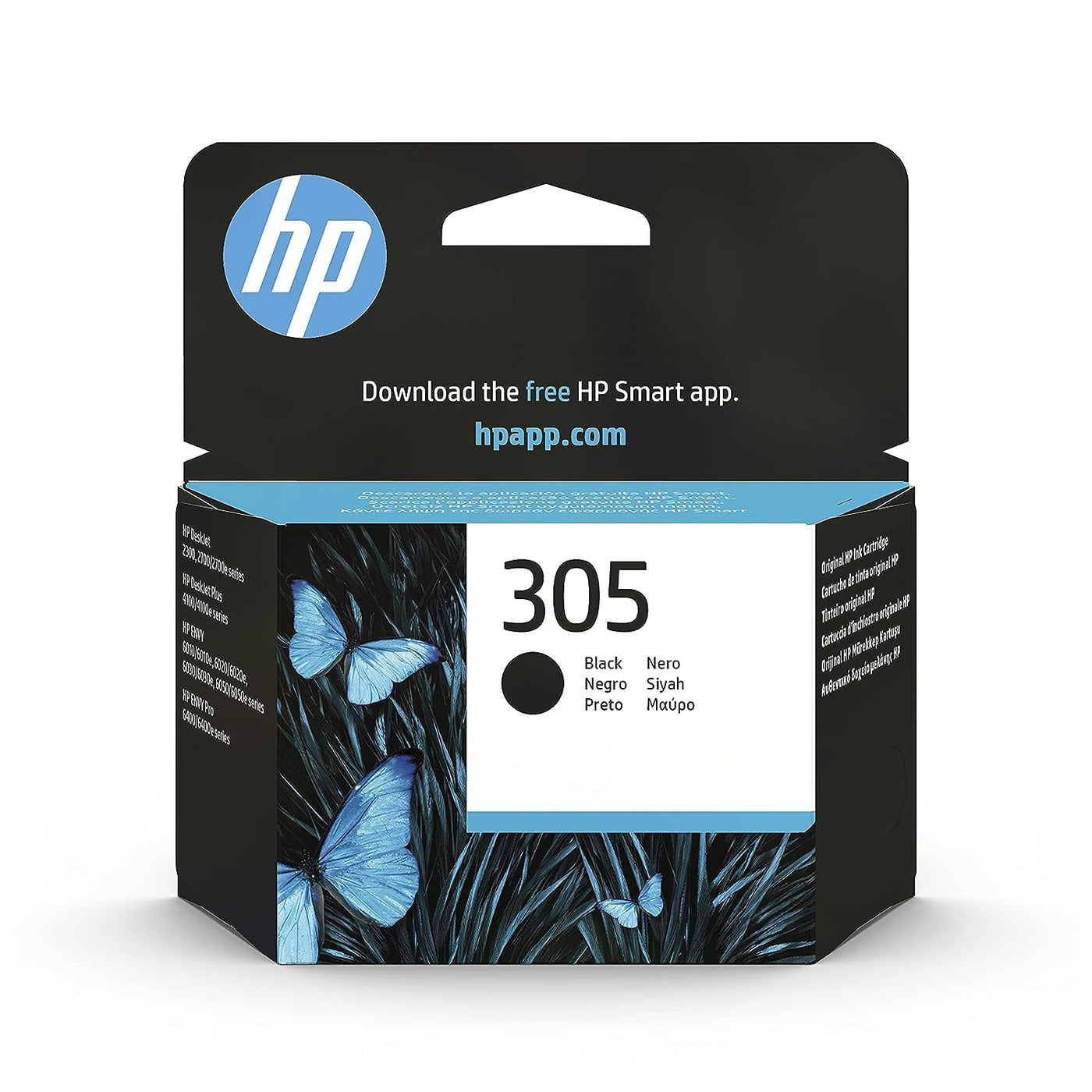 HP 305 Original Negro 1 pieza(s), Schwarz