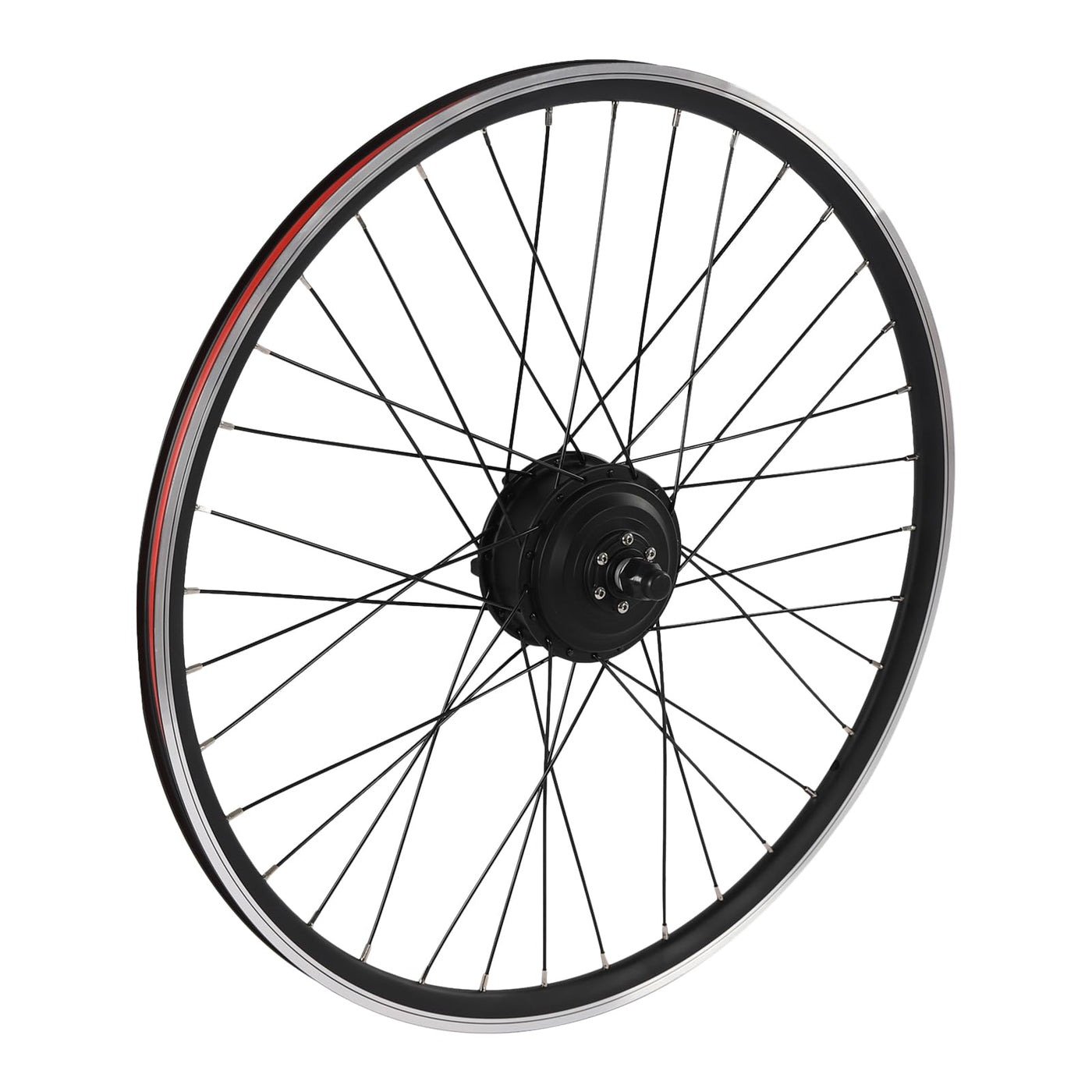 MIKIYUEER Elektrofahrrad Umbausatz 28/29 Zoll 700C E-Bike Conversion Kit 36V 250W Elektrofahrrad Vorderrad Umbausatz Motor E-Bike Conversion Kit,V-Bremse,Scheibenbremse