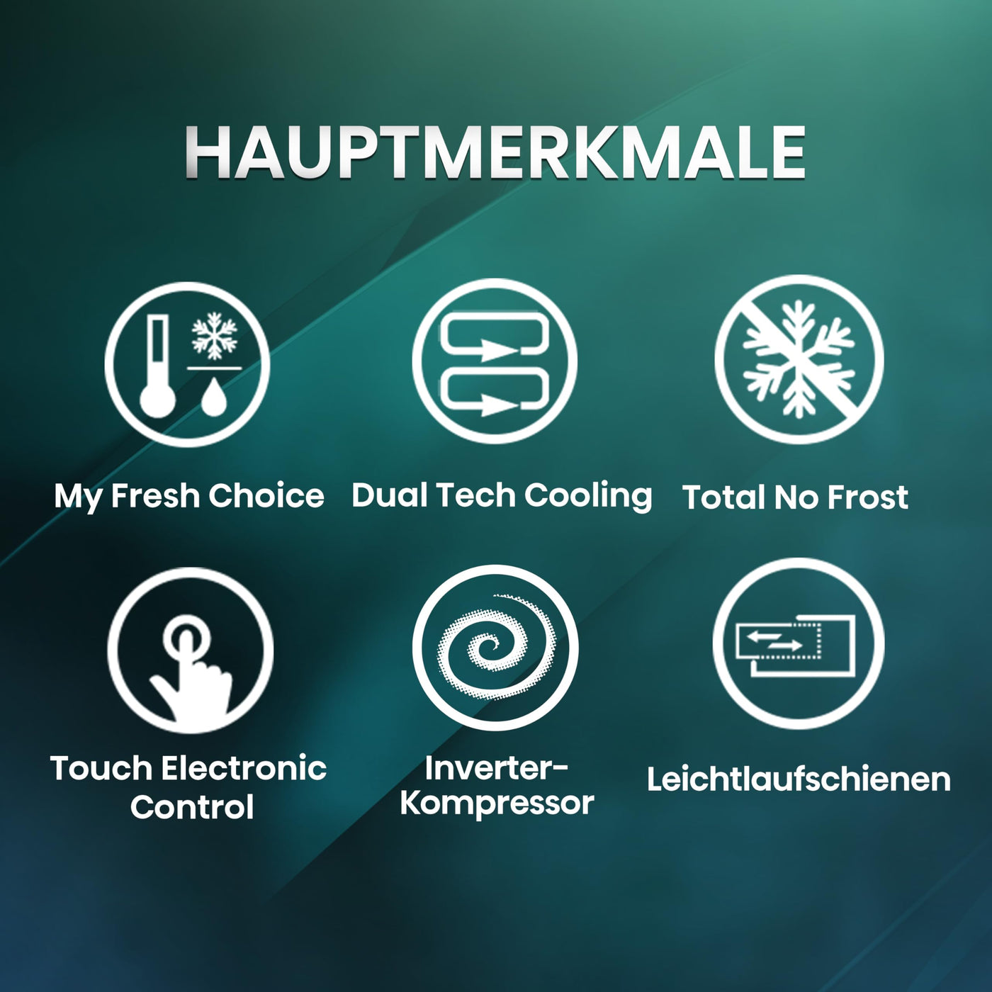 Hisense RF540N4SBF2 French Door Kühl-Gefrierkombination/ NoFrostPlus/ Inverter-Kompressor/ Multiflow 360°/ SuperCool/ 181,7 cm/ Kühlteil 302 l/ Gefrierteil 178 l/ 40 dB/ 310 kWh/ Jahr/ Schwarz