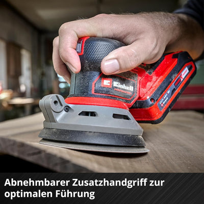 Einhell Professional Akku-Exzenterschleifer TP-RS 18/32 Li BL-Solo Power X-Change (18 V, Brushless, 3,2 mm Schwingkreis, 125 mm Schleifteller, inkl. Schleifpapier, ohne Akku)