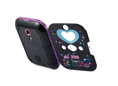 Vtech Kidisecrets Selfie Music 2.0 black – Kindertagebuch mit 2 Kameras, MP3-Player, Gesichtserkennung, Leuchteffekten und vielem mehr – Für Kinder von 6-12 Jahren