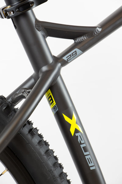 HEAD Unisex – Erwachsene X-Rubi 3.0 Mountainbike, matt schwarz/gelb, 48