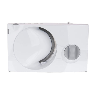 Emerio Allesschneider"Made in EU" MS-125000, Edelstahl Messereinheit in Deutschland produziert, einstellbar 0-17mm, BPA frei, platzsparend klappbar, mit Sicherheitsschalter, Eco 100Watt, Weiß