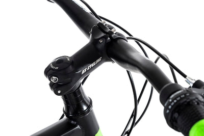 KS Cycling Mountainbike Hardtail 26" Catappa Schwarz (Schwarz-Grün, 26 Zoll, 50 cm)