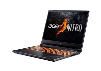 Acer Nitro V16 (ANV16-41-R961) Gaming Laptop | 16" WUXGA 165Hz Display | AMD Ryzen 7 8845HS | 16 GB RAM | 1 TB SSD | NVIDIA GeForce RTX 4060 | Windows 11 | QWERTZ Tastatur | schwarz