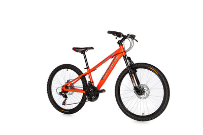 Moma Bikes MTB Kinder Fahrrad, GTT24”, , Aluminium, SHIMANO 21 Gänge, Scheiben Bremsen, Vorne Federung
