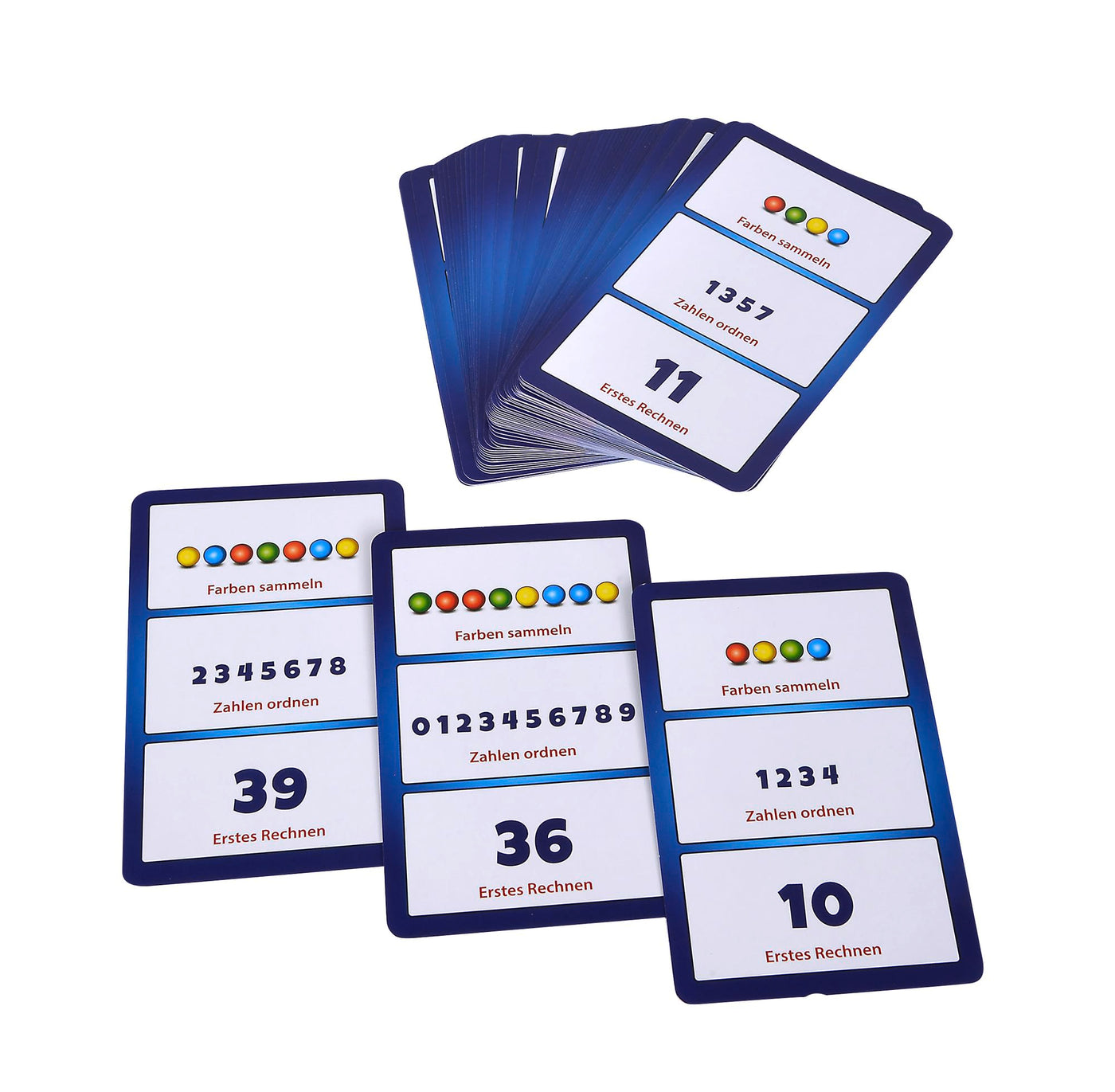 Noris 606064480 Kugelblitz, das blitzschnelle Actionspiel mit Lerneffekt in verschiedenen Spielvarianten, ab 4 Jahren