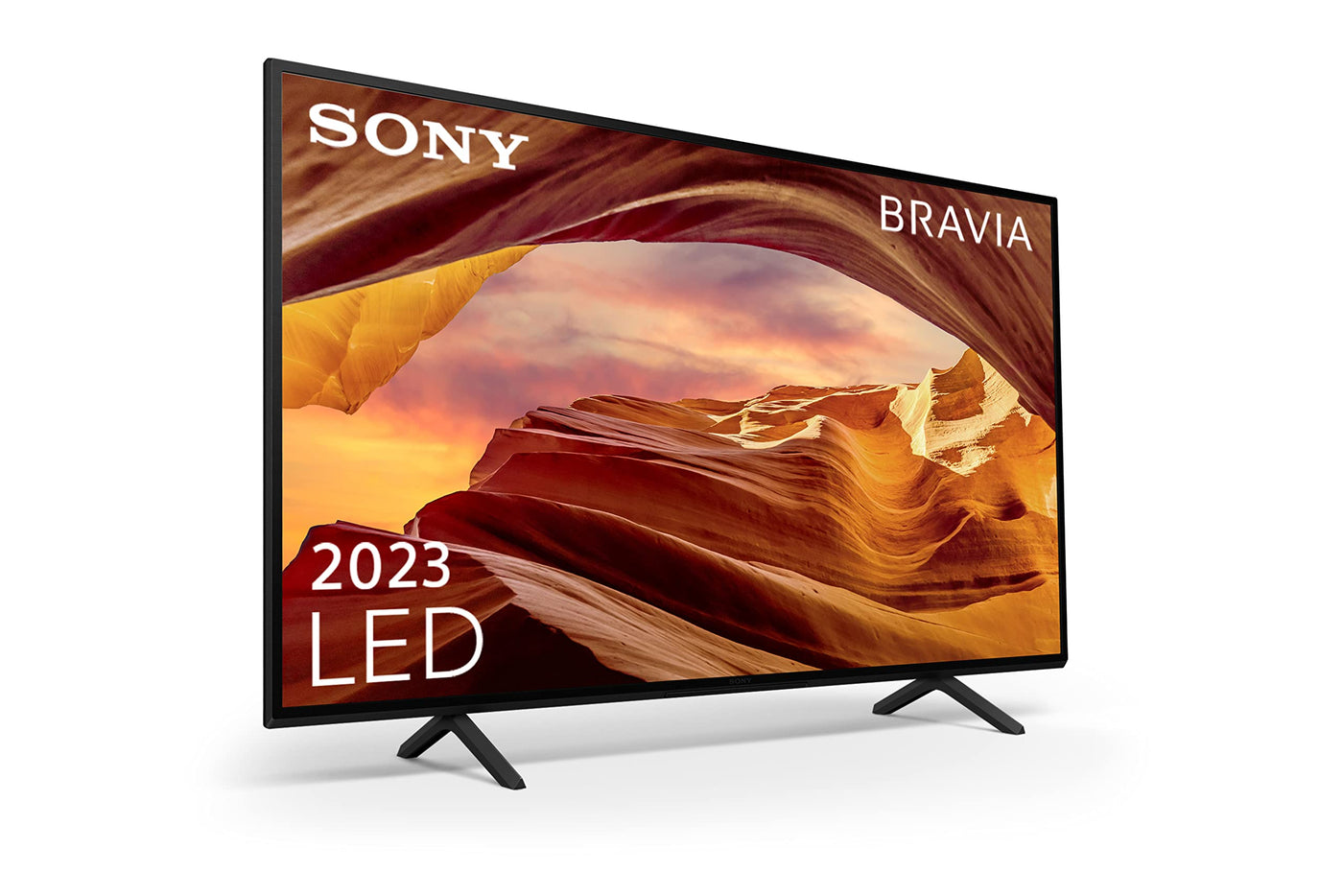 Sony BRAVIA, KD-55X75WL, 55 Zoll Fernseher, LED, 4K HDR, Google TV, Smart TV, Works with Alexa, BRAVIA CORE, HDMI 2.1, Gaming-Menü mit ALLM