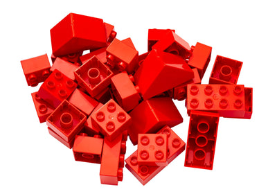 Lego® DUPLO® Steine bunt gemischt - 100 Stück - Basic Steine