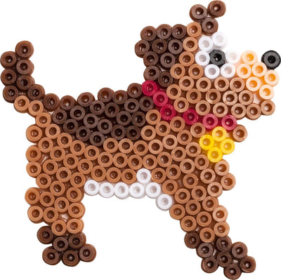 folia 73219 - Bügelperlen im Eimer, 30.000 Stück sortiert in 22 verschiedenen Farben, Durchmesser ca. 5 mm, tolle Ergänzung zu den Stiftplatten