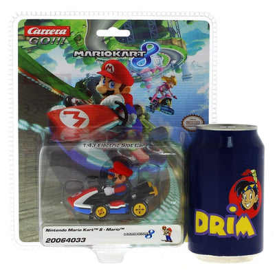 Carrera - 20064033 GO!!! Mario Kart - Mario I Rennbahnen und lizensierte Slotcars | bis zu 2 Spieler | Für Jungs und Mädchen ab 6 Jahren & Erwachsene
