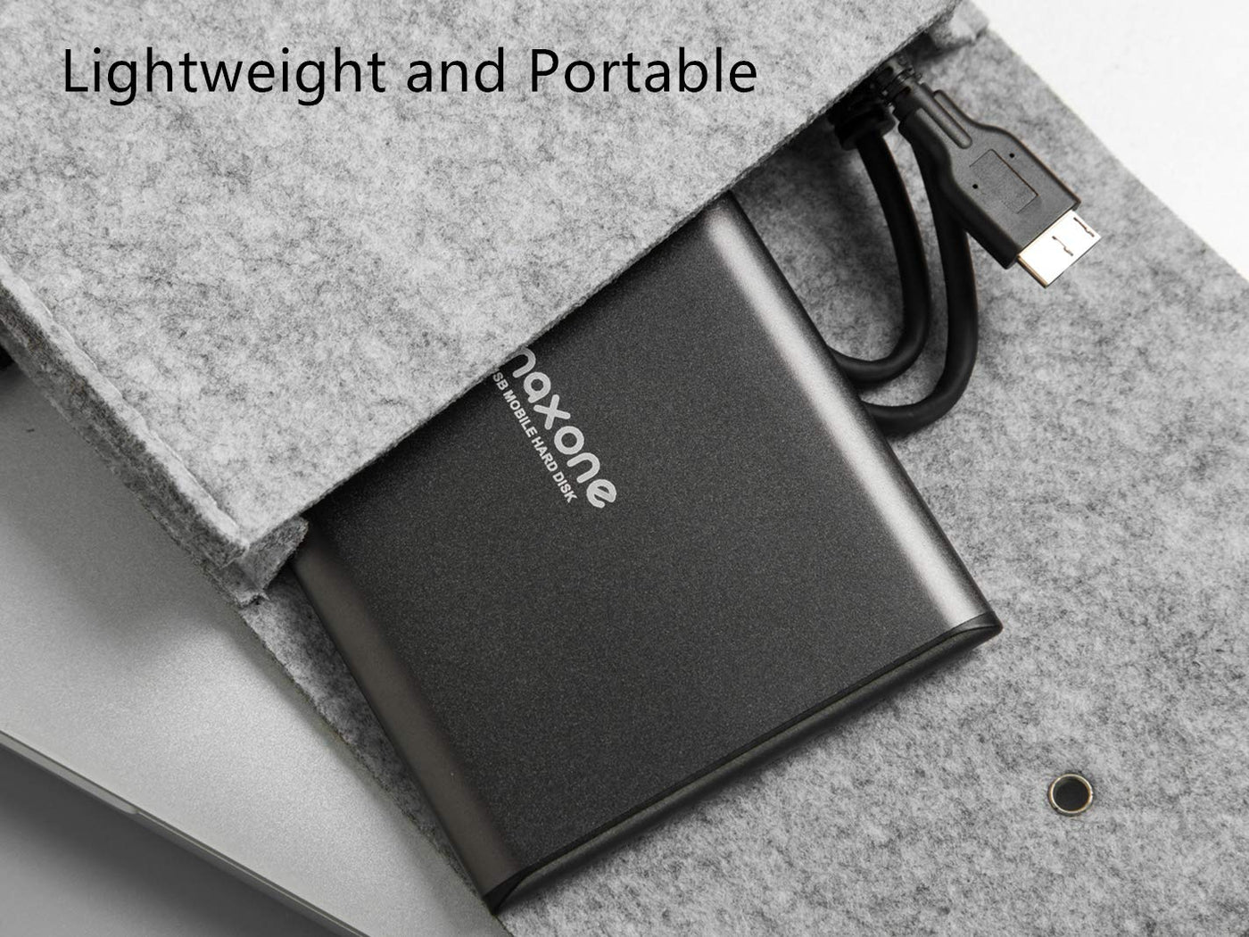 Maxone Externe Festplatte 320GB 2,5 Zoll Tragbare USB Festplatten External Hard Drive USB 3.0 Backups HDD für TV,PC,Mac,MacBook, Chromebook, Wii u, Laptop,Desktop,Windows(320GB, Grey)
