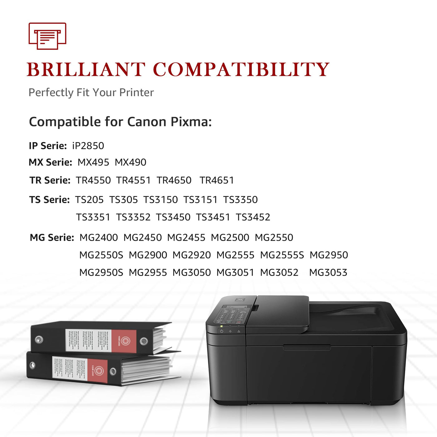 Toner Kingdom PG-545XL CL-546XL Kompatibel für Canon Druckerpatronen 545 546 XL für Canon TS3450 Tintenpatronen für Pixma TS3350 TS3150 TS3351 TS3452 TR4550 TR4551 TR4650 MX495 Tinte (Schwarz, Farbe)
