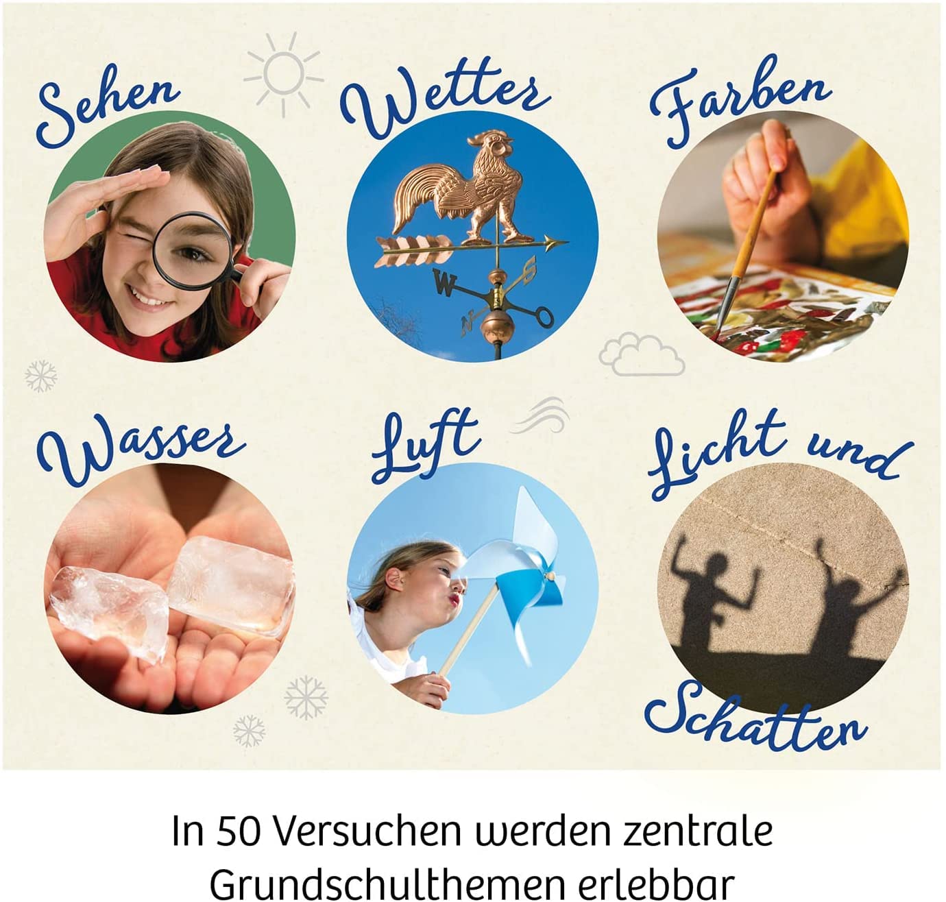 KOSMOS 636111 Schülerlabor 1. und 2. Klasse, Grundschule, spannende Experimente zu Natur und Technik, Lernen mit Spaß, am Lehrplan der Schule orientiert, Experimentierkasten für Kinder ab 6-9 Jahre