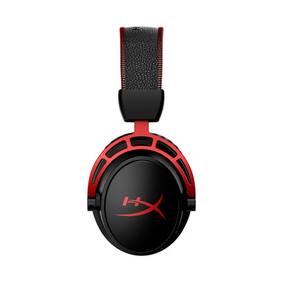 HyperX Cloud Alpha Wireless Gaming-Headset , 300h Akkulaufzeit, DTS Headphone mit 3D Audio, Dual Chamber Treiber, 2,4 GHz kabellos, Abnehmbares Mikrofon mit Geräuschunterdrückung, Schwarz-Rot