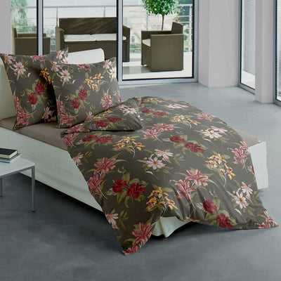 Traumschlaf Biber Bettwäsche Luise 1 Bettbezug 135 x 200 cm + 1 Kissenbezug 80 x 80 cm