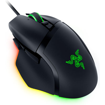 Razer Basilisk V3 35K - Vollständig anpassbare ergonomische kabelgebundene Gaming-Maus - Focus Pro 35K Sensor (HyperScroll Tilt Wheel, 11-Zonen-Beleuchtung, optische Mausschalter Gen-3) Schwarz