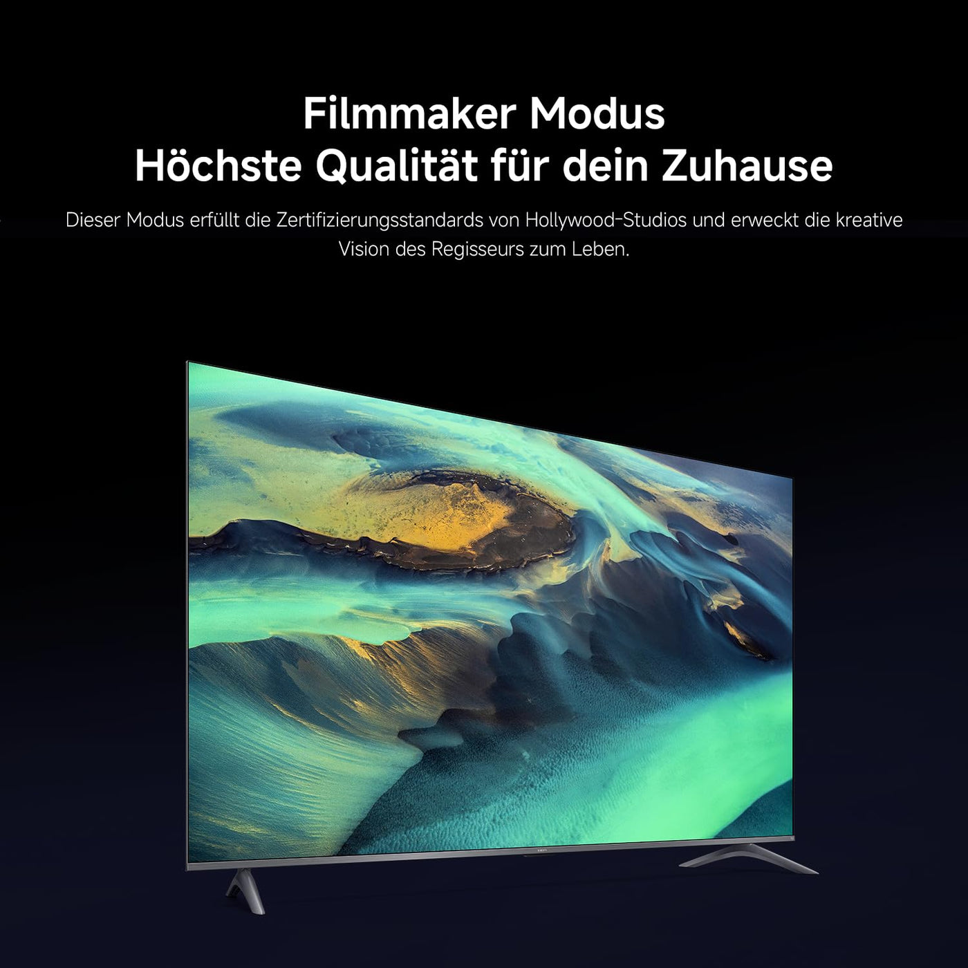 Xiaomi F Pro, 75 Zoll (190 cm), 4K UHD QLED, Smart TV, Fire TV, Triple Tuner DVB-C/S/S2/T/T2, HDR10+, Game Boost mode 120Hz, MEMC, Sprachsteuerung mit Alexa, 2GB+32GB, Kompatibel mit Apple AirPlay