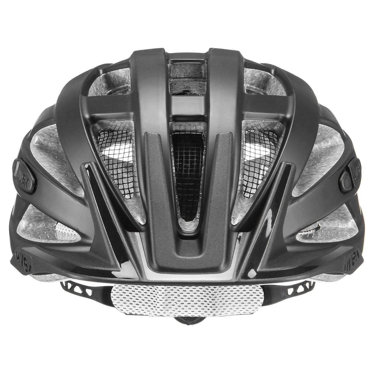 uvex i-vo cc - leichter Allround-Helm für Damen und Herren - individuelle Größenanpassung - erweiterbar mit LED-Licht - black matt - 56-60 cm
