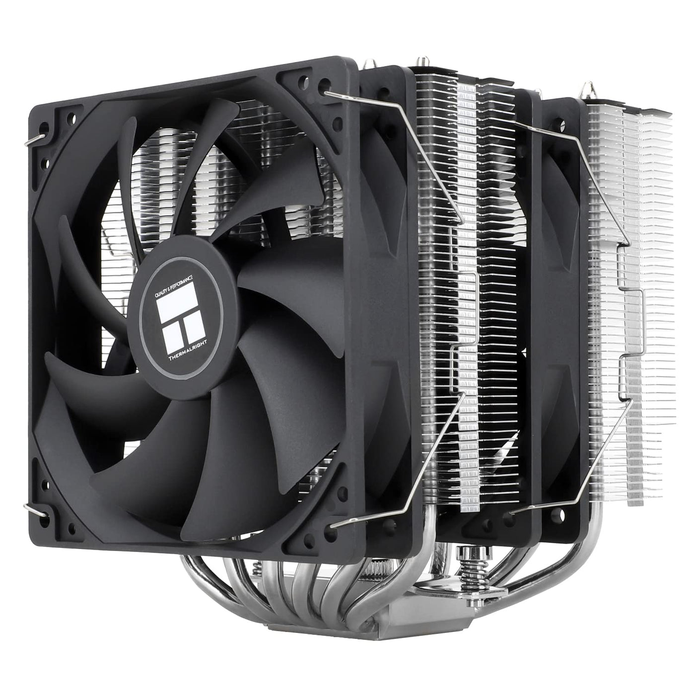 Thermalright Peerless Assassin 120 SE CPU Luftkühler, 6 Heat Pipes, Dual 120mm PWM Lüfter,Aluminium Kühlkörper Abdeckung,AGHP Technologie, für AMD AM4 AM5/Intel 1700/1150/1151/1200