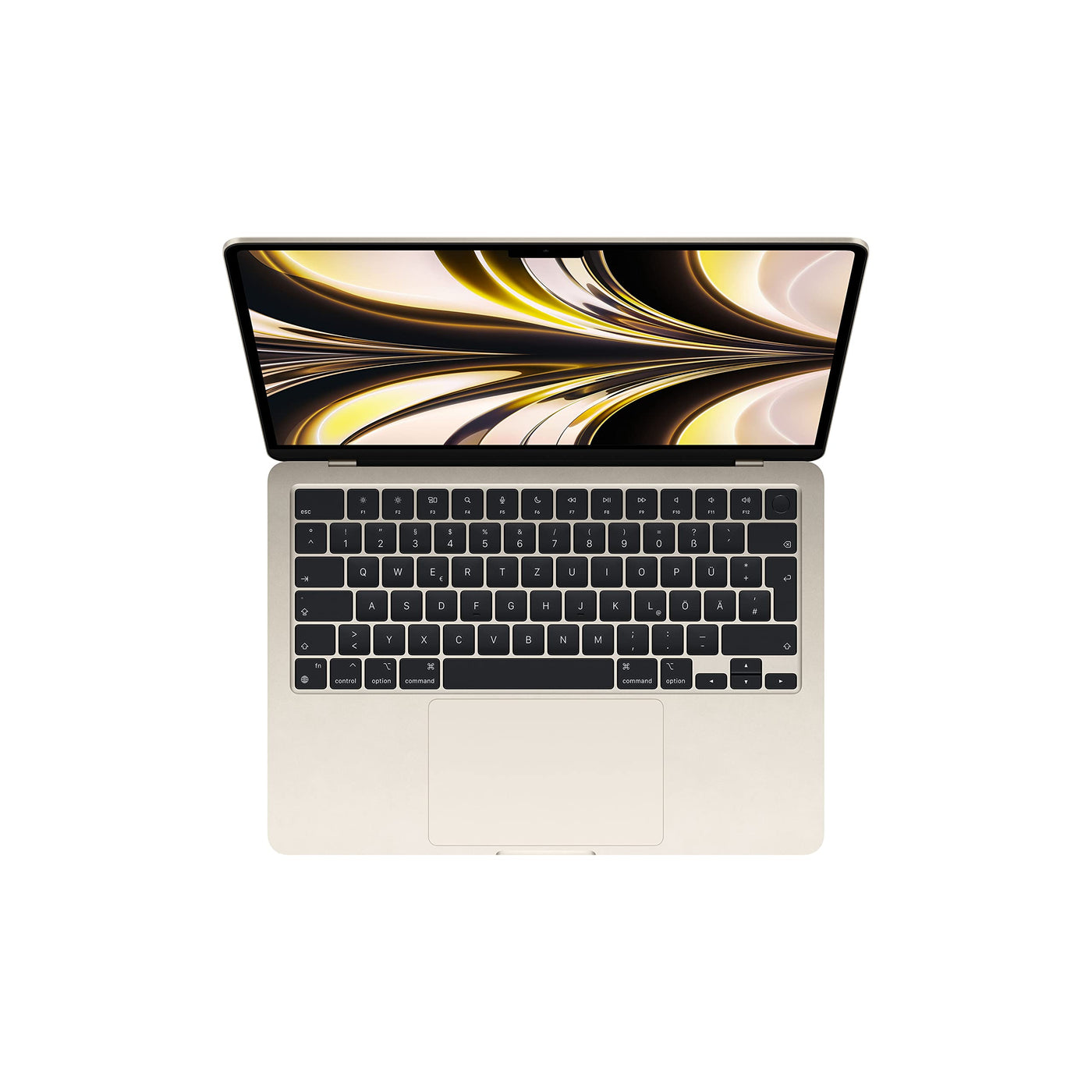 Apple 2022 MacBook Air Laptop mit M2 Chip: 13,6" Liquid Retina Display, 8GB RAM, 256 GB SSD Speicher, beleuchtete Tastatur, 1080p FaceTime HD Kamera. Kompatibel mit iPhone/iPad; Polarstern