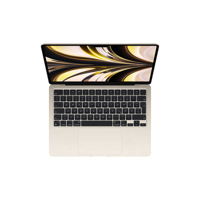 Apple 2022 MacBook Air Laptop mit M2 Chip: 13,6" Liquid Retina Display, 8GB RAM, 256 GB SSD Speicher, beleuchtete Tastatur, 1080p FaceTime HD Kamera. Kompatibel mit iPhone/iPad; Polarstern