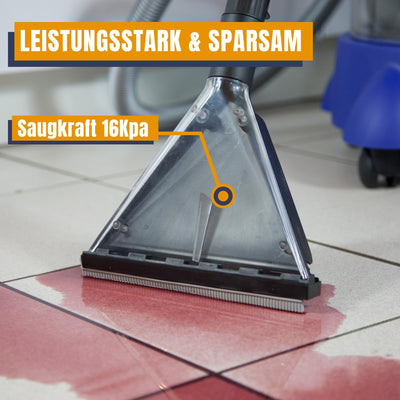 Albatros Waschsauger Polster HYDRO 7500 + 1l Reinigungs-Shampoo - 4in1 Polsterreiniger Gerät Beutellos + Teppich-Reinigungsmaschine, 5-tlg Komplett-Set - Note: Sehr Gut 1,2 (11/2023)