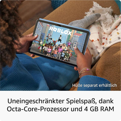 Amazon Fire Max 11-Tablet (Neueste Generation), unser bisher leistungsstärkstes Tablet, mit klarem 11-Zoll-Display, Octa-Core-Prozessor, 4 GB RAM, 14 Std. Akkulaufzeit, 64 GB, grau, mit Werbung